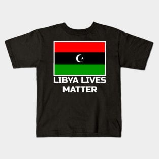 Libya Lives Matter Kids T-Shirt